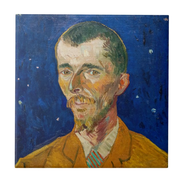 Vincent Van Gogh - Retrato de Eugene Boch, Arles (Frente)