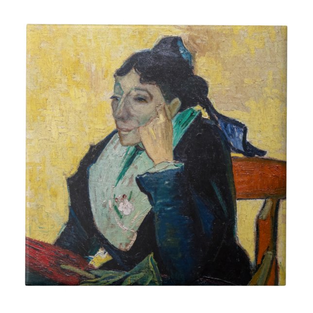 Vincent Van Gogh - Retrato de Madame Ginoux (Frente)