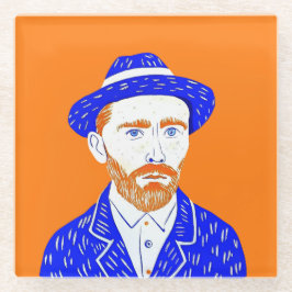 Vincent Van Gogh Retrato - Ilustração Gráfica