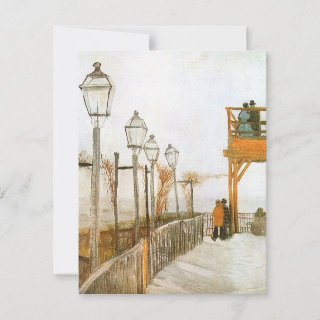 Vincent van Gogh - Rua e Convés de Observação (Frente)