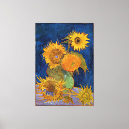 Vincent Van Gogh Seis Canvas Girassóis