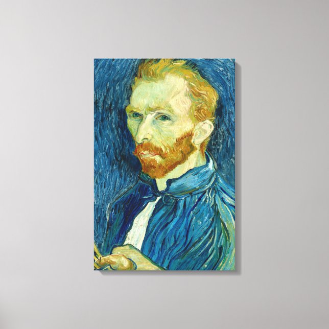 Vincent van Gogh Self-Portrait Canvas Print (Frente)