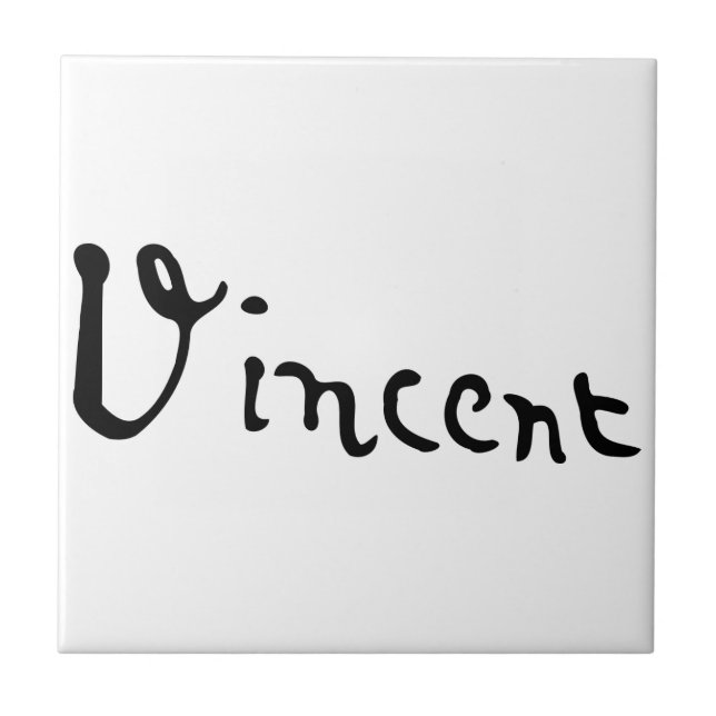 Vincent Van Gogh Signature (Frente)