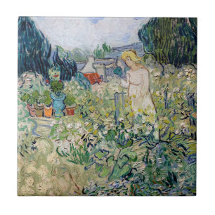 Vincent van Gogh - Srta. Gachet em seu jardim
