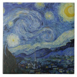 Vincent van Gogh - Starry Night<br><div class="desc">Vincent van Gogh - Starry Night - 1889 - pintura a óleo</div>