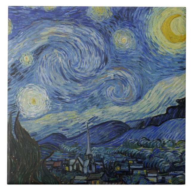 Vincent van Gogh - Starry Night (Frente)