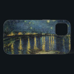 Vincent van Gogh | Starry Night Over the Rhone<br><div class="desc">A Noite Estrelada,  1888 | por Vincent van Gogh | Art Location: Musee d'Orsay,  Paris,  França | Artista neerlandês | Número de recolha de imagens: XIR60960</div>