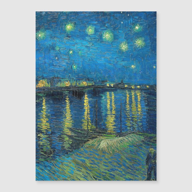 Vincent Van Gogh Starry Night Over the Rhone (Frente)