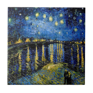 Vincent Van Gogh Starry Night Over The Rhone 1888