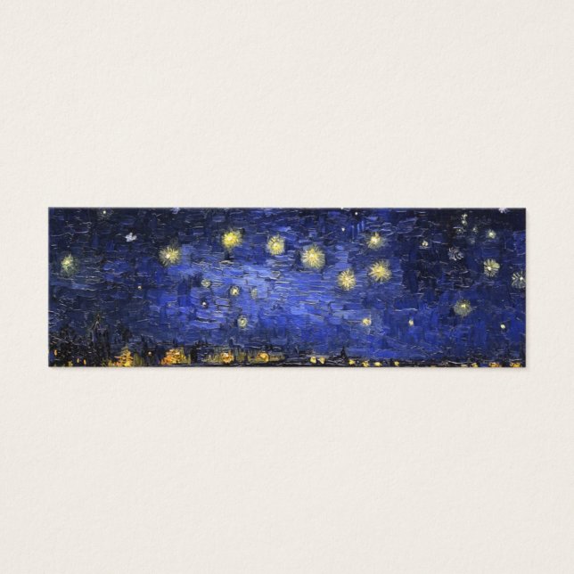Vincent Van Gogh Starry Night Sobre O Ródano (Frente)