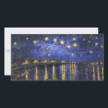 Vincent Van Gogh Starry Night Sobre O Ródano<br><div class="desc">Vincent Van Gogh Starry Night Over the Rhone Starry Night Over the Rhone (setembro de 1888) é uma das pinturas de Arles de Vincent van Gogh à noite em Arles. Foi pintado em um ponto na margem do Rio Rhone que era apenas uma caminhada de um ou dois minutos da...</div>