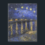Vincent Van Gogh Starry Night Sobre O Ródano<br><div class="desc">Vincent Van Gogh Starry Night Over the Rhone Starry Night Over the Rhone (setembro de 1888) é uma das pinturas de Arles de Vincent van Gogh à noite em Arles. Foi pintado em um ponto na margem do Rio Rhone que era apenas uma caminhada de um ou dois minutos da...</div>