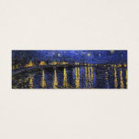 Vincent Van Gogh Starry Night Sobre O Ródano<br><div class="desc">Vincent Van Gogh Starry Night Over the Rhone Starry Night Over the Rhone (setembro de 1888) é uma das pinturas de Arles de Vincent van Gogh à noite em Arles. Foi pintado em um ponto na margem do Rio Rhone que era apenas uma caminhada de um ou dois minutos da...</div>