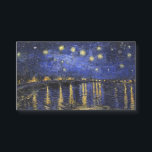 Vincent Van Gogh Starry Night Sobre O Ródano<br><div class="desc">Vincent Van Gogh Starry Night Over the Rhone Starry Night Over the Rhone (setembro de 1888) é uma das pinturas de Arles de Vincent van Gogh à noite em Arles. Foi pintado em um ponto na margem do Rio Rhone que era apenas uma caminhada de um ou dois minutos da...</div>