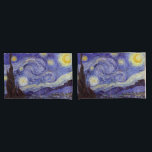 Vincent Van Gogh Starry Night Vintage Fine Art<br><div class="desc">Vincent van Gogh Starry Night Fine Art Painting Starry Night Starry Night é uma pintura do artista poste-impressionista holandês Vincent van Gogh. O céu azul à noite está cheio de nuvens, estrelas e uma lua crescente brilhante. A Noite Estrelada é a única noturna na série de visões da janela do...</div>