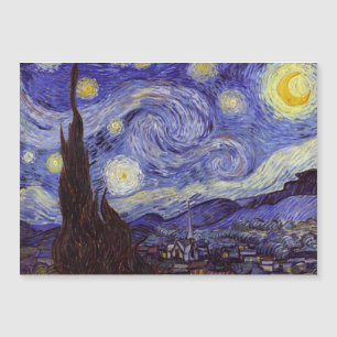 Vincent Van Gogh Starry Night Vintage Fine Art