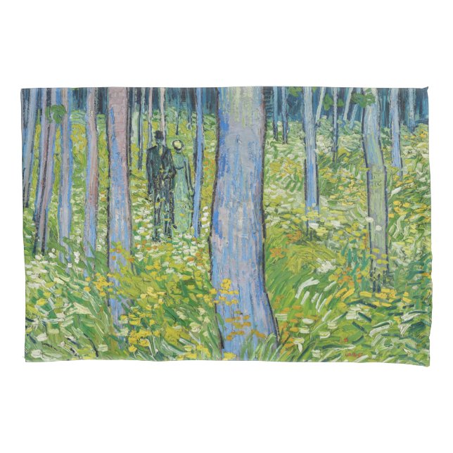 Vincent van Gogh - Sub-bosque com Duas Figuras (Frente)