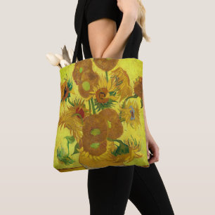 Vincent Van Gogh Sunflower Tote Bag