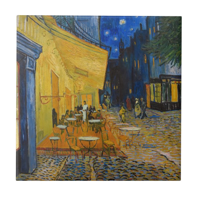 Vincent van Gogh - Terraço do Café à Noite (Frente)