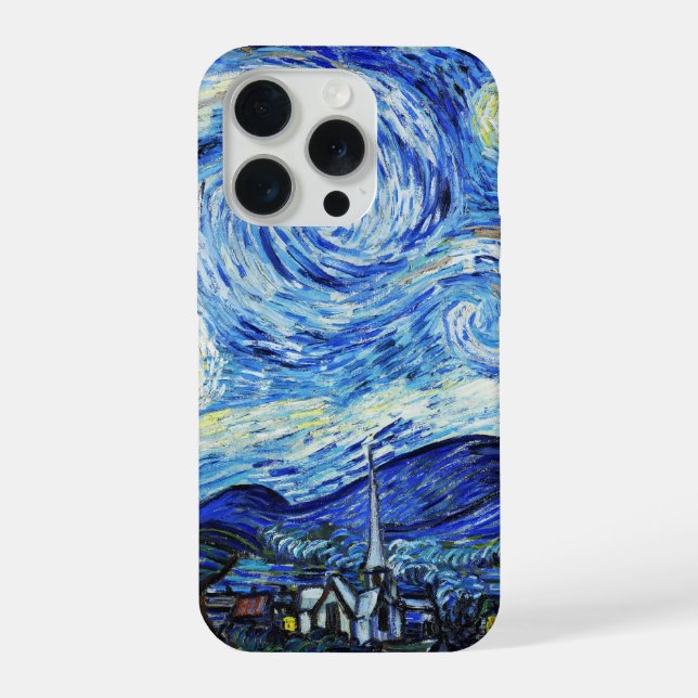 Vincent Van Gogh, The Starry Night painting (Verso)