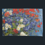 Vincent van Gogh - Vase com Cornflower e Poppies<br><div class="desc">Vase com Cornflower e Poppies - Vincent van Gogh,  Oil on Canvas,  1887,  Paris</div>