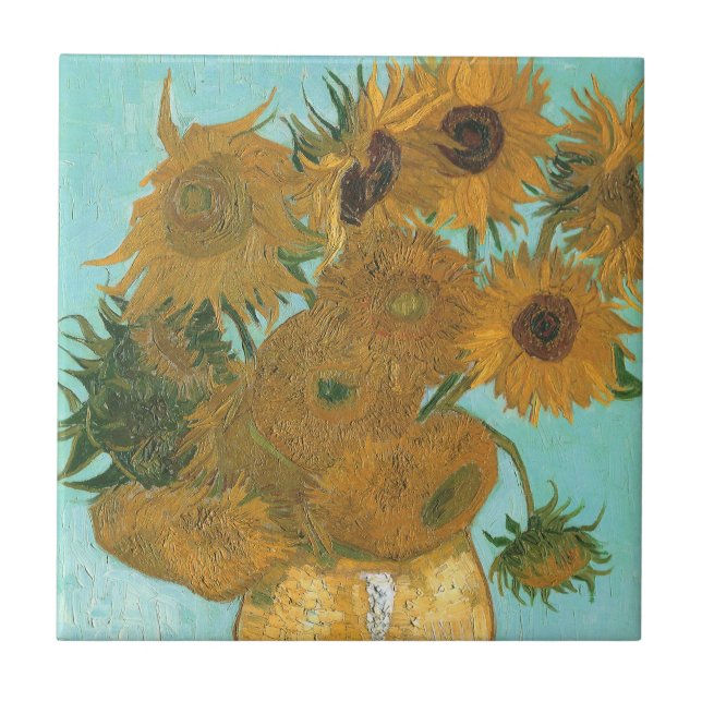 Vincent van Gogh - Vase com Doze Girassóis (Frente)