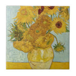 Vincent Van Gogh - Vase com Doze Girassóis<br><div class="desc">Vase com Doze girassóis / Vase avec douze tournesols - Vincent Van Gogh,  agosto de 1888 - Sunflower 1888 terceira versão (F456)</div>