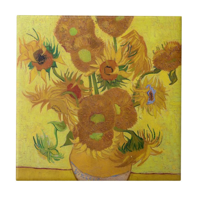 Vincent van Gogh - Vase com Quinze Girassóis (Frente)