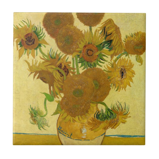 Vincent van Gogh - Vase com Quinze Girassóis (Frente)