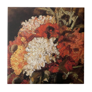 Vincent Van Gogh - Vaso Com Cravos - Arte Fina