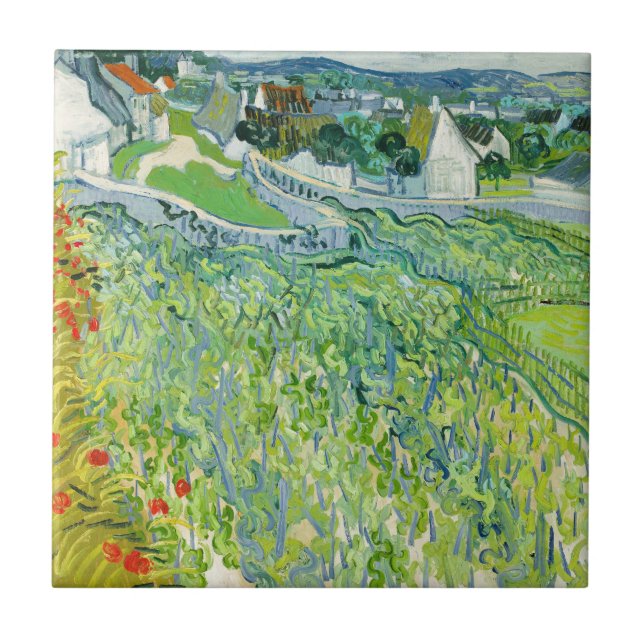 Vincent van Gogh - Vinhas em Auvers (Frente)