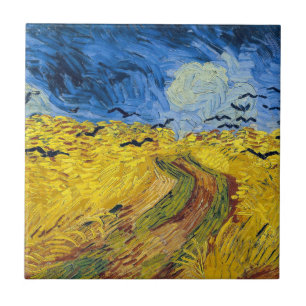 Vincent van Gogh - Wheatfield com Crows