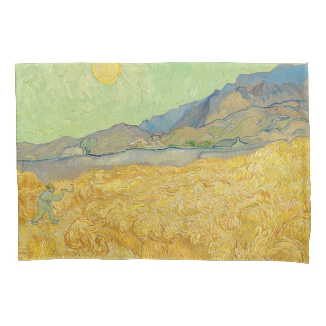 Vincent van Gogh - Wheatfield com um Receptor (Frente)