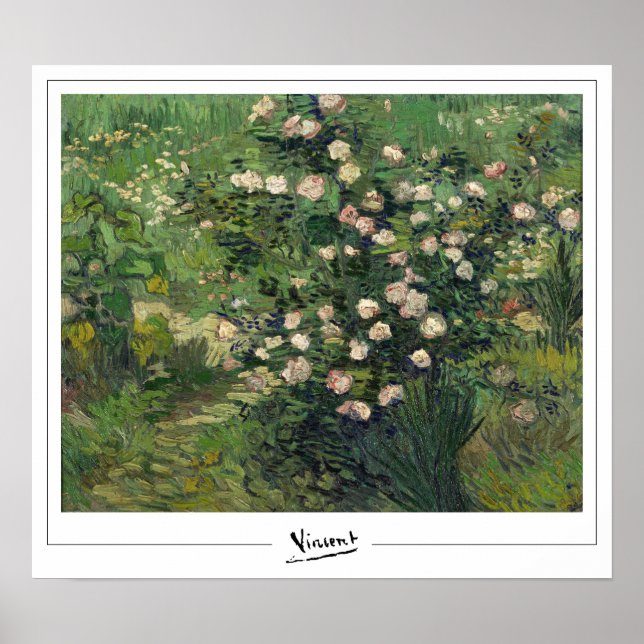 Vincent Van Gogh Zedign Art Poster #15-2 (Frente)