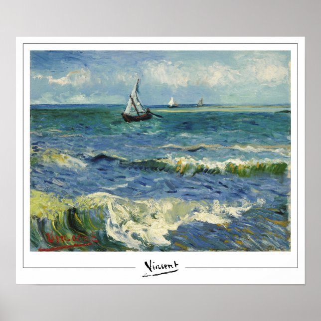 Vincent Van Gogh Zedign Art Poster #32-3 (Frente)
