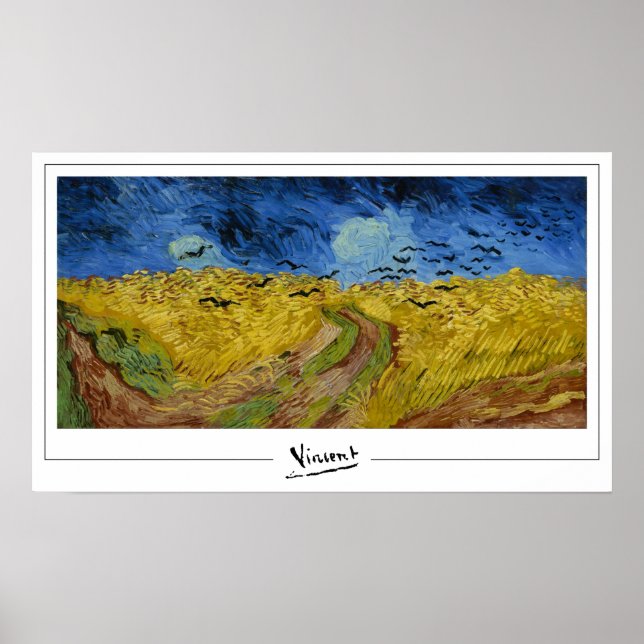 Vincent Van Gogh Zedign Art Poster nº 11-3 (Frente)