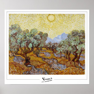 Vincent Van Gogh Zedign Art Poster nº 13