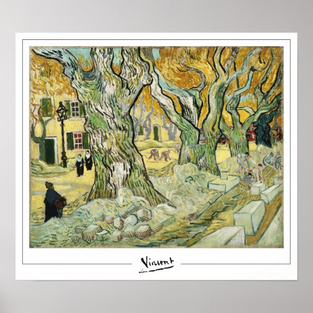 Vincent Van Gogh Zedign Art Poster nº 13-2 (Frente)