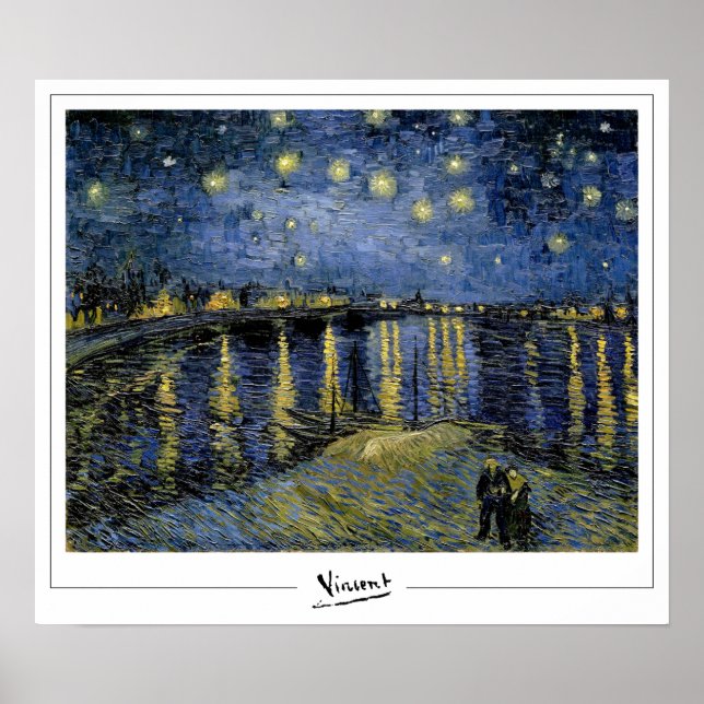 Vincent Van Gogh Zedign Art Poster nº 16 (Frente)