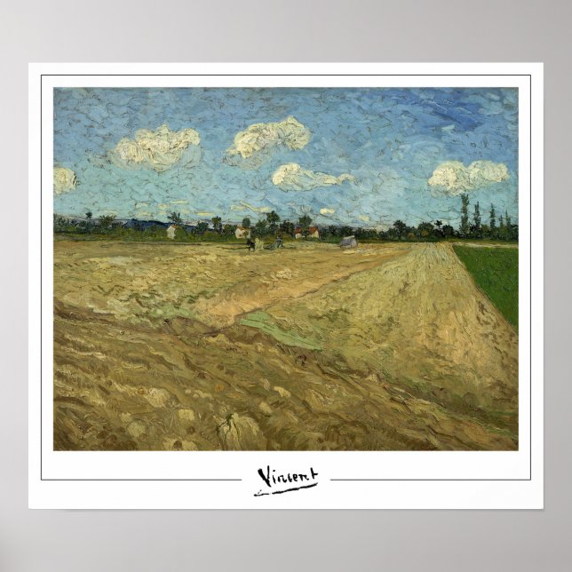 Vincent Van Gogh Zedign Art Poster nº 16-2 (Frente)