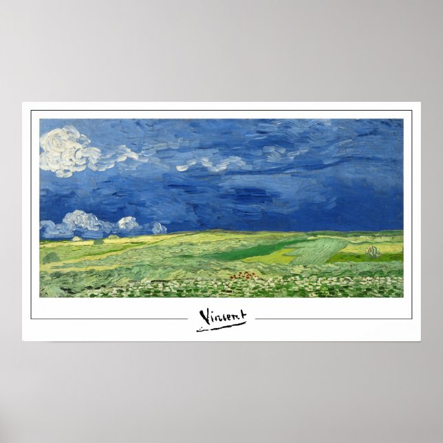 Vincent Van Gogh Zedign Art Poster nº 19-3 (Frente)
