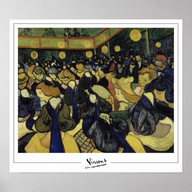 Vincent Van Gogh Zedign Art Poster nº 22-2 (Frente)