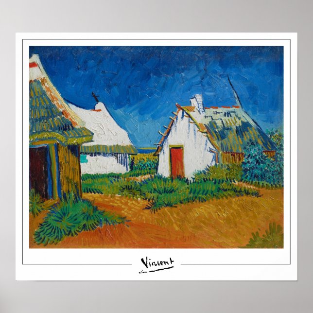 Vincent Van Gogh Zedign Art Poster nº 23-3 (Frente)