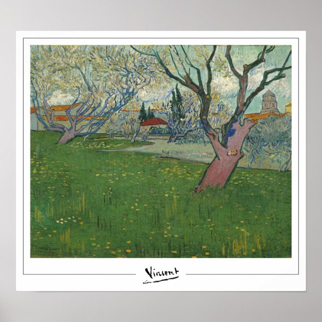 Vincent Van Gogh Zedign Art Poster nº 24 (Frente)