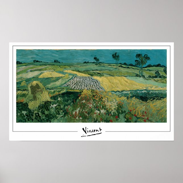 Vincent Van Gogh Zedign Art Poster nº 25-3 (Frente)