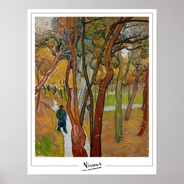 Vincent Van Gogh Zedign Art Poster nº 2-2 (Frente)
