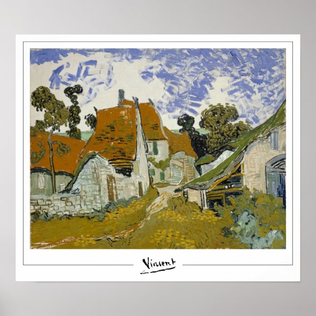 Vincent Van Gogh Zedign Art Poster nº 33-2 (Frente)