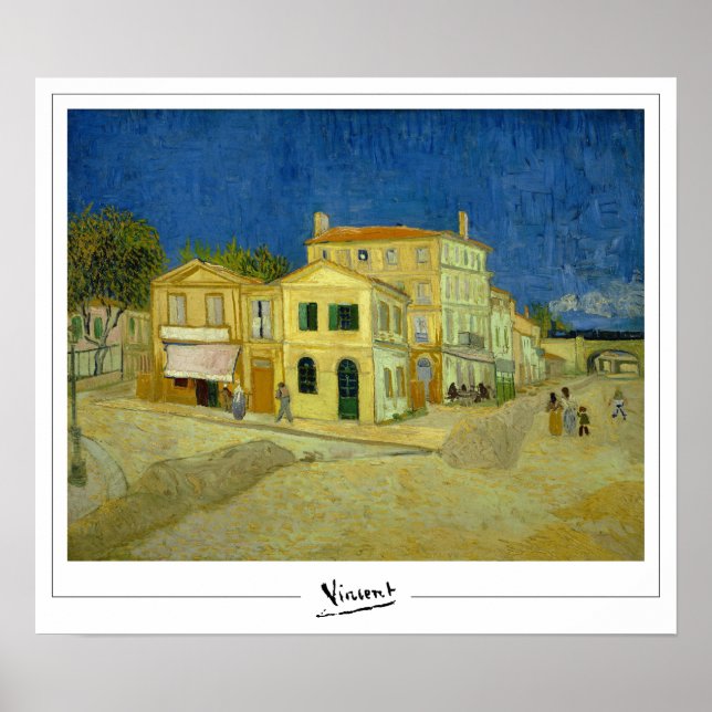 Vincent Van Gogh Zedign Art Poster nº 34-3 (Frente)