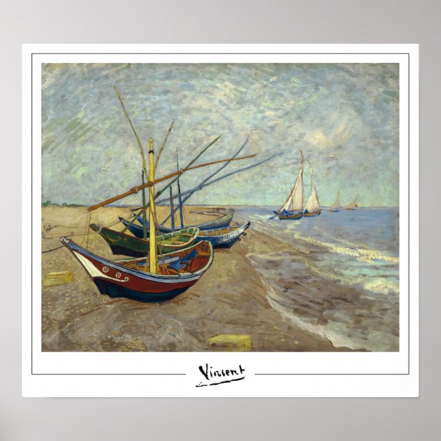 Vincent Van Gogh Zedign Art Poster nº 38-2 (Frente)