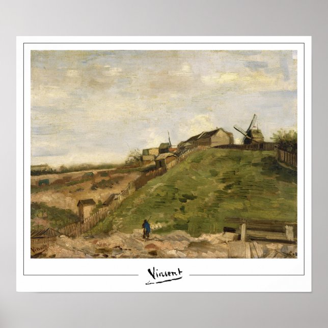 Vincent Van Gogh Zedign Art Poster nº 39 (Frente)